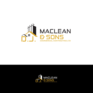 Logo Design by YourLogoMaster for D.J MacLean & Sons Carpentry Ltd. | Design: #37146762