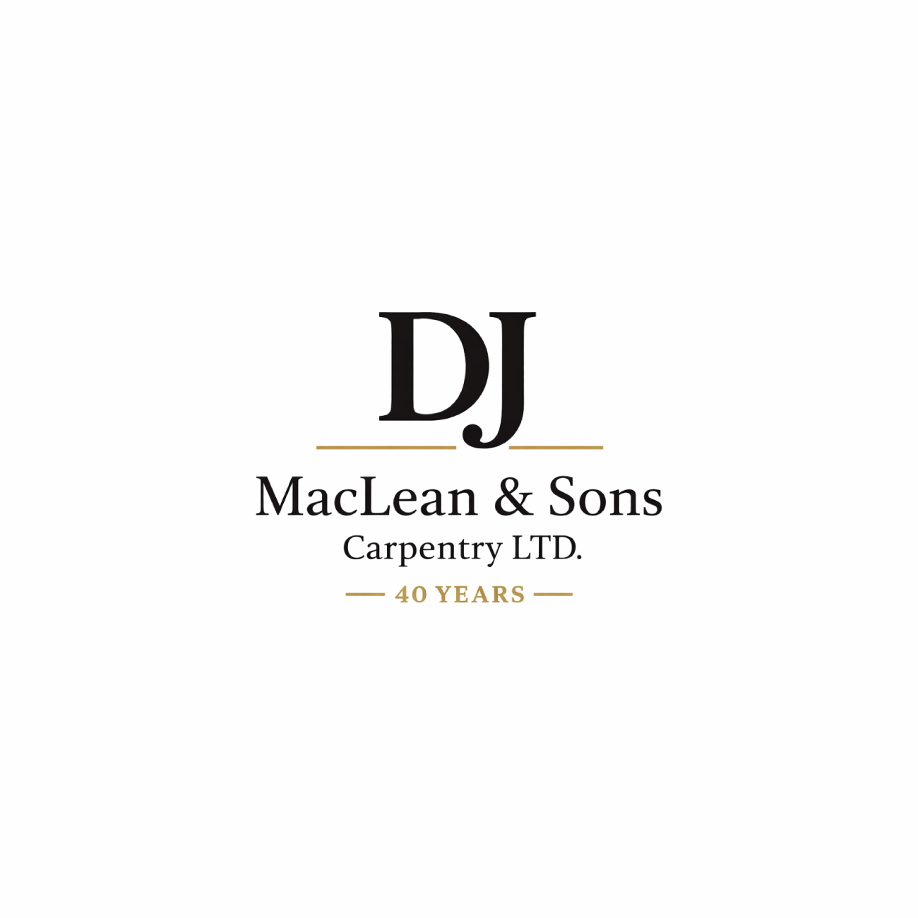 Logo Design by MD Kausar Ali for D.J MacLean & Sons Carpentry Ltd. | Design #37139723
