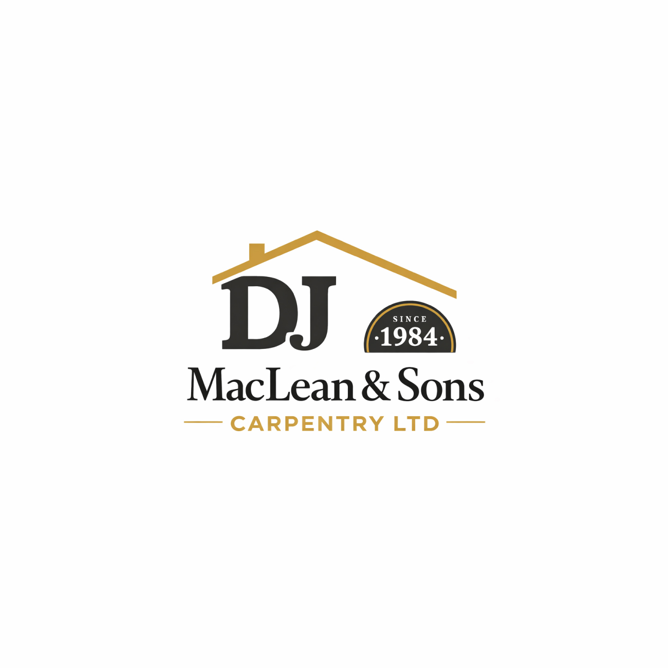 Logo Design by MD Kausar Ali for D.J MacLean & Sons Carpentry Ltd. | Design #37139724