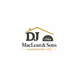 Logo Design by MD Kausar Ali for D.J MacLean & Sons Carpentry Ltd. | Design: #37139724