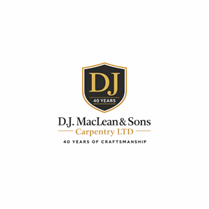 Logo Design by MD Kausar Ali for D.J MacLean & Sons Carpentry Ltd. | Design: #37139725