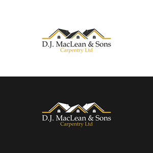 Logo Design by Rucika_ for D.J MacLean & Sons Carpentry Ltd. | Design: #37151017