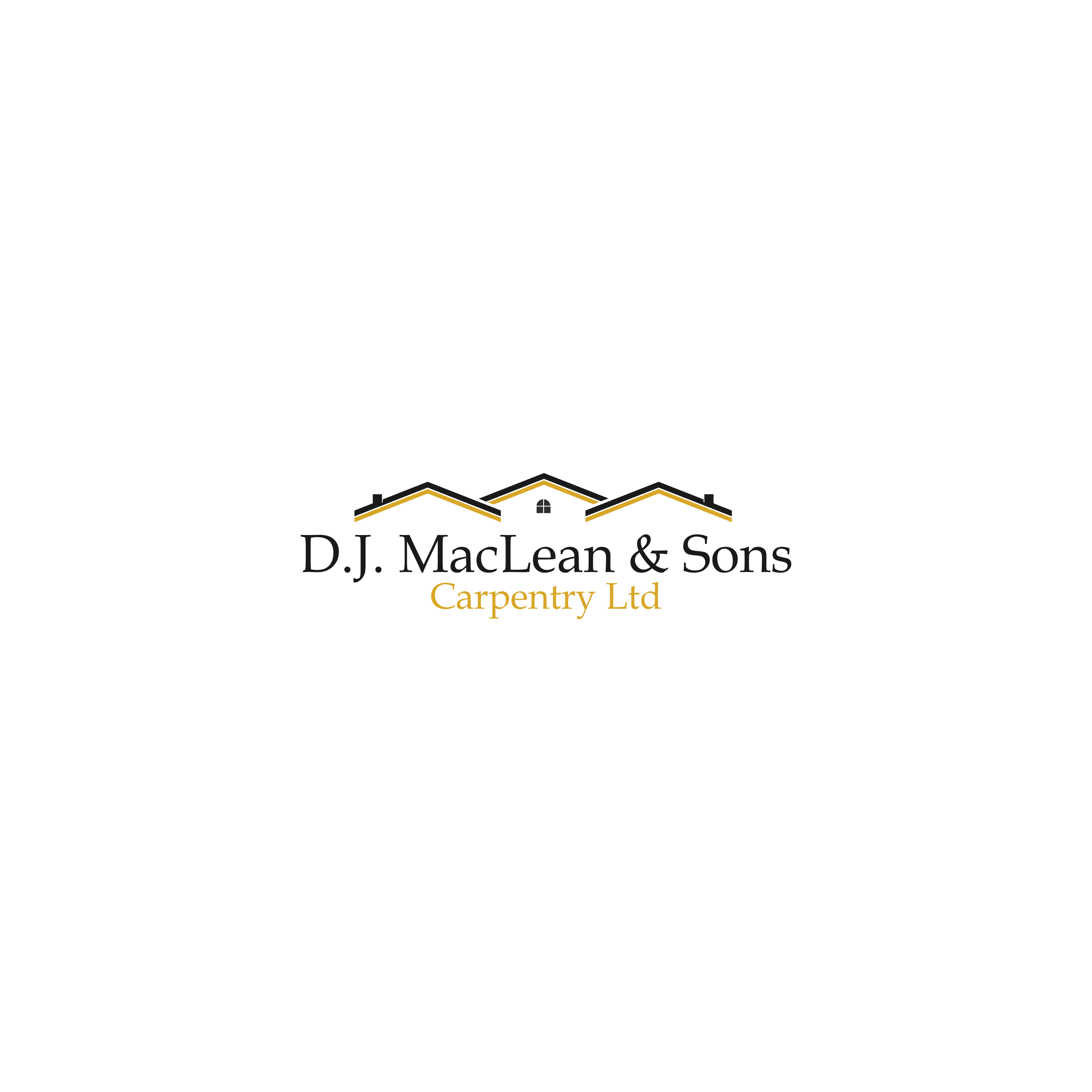 Logo Design by Rucika_ for D.J MacLean & Sons Carpentry Ltd. | Design #37151035