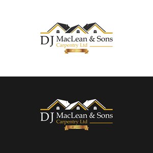 Logo Design by Rucika_ for D.J MacLean & Sons Carpentry Ltd. | Design: #37157361