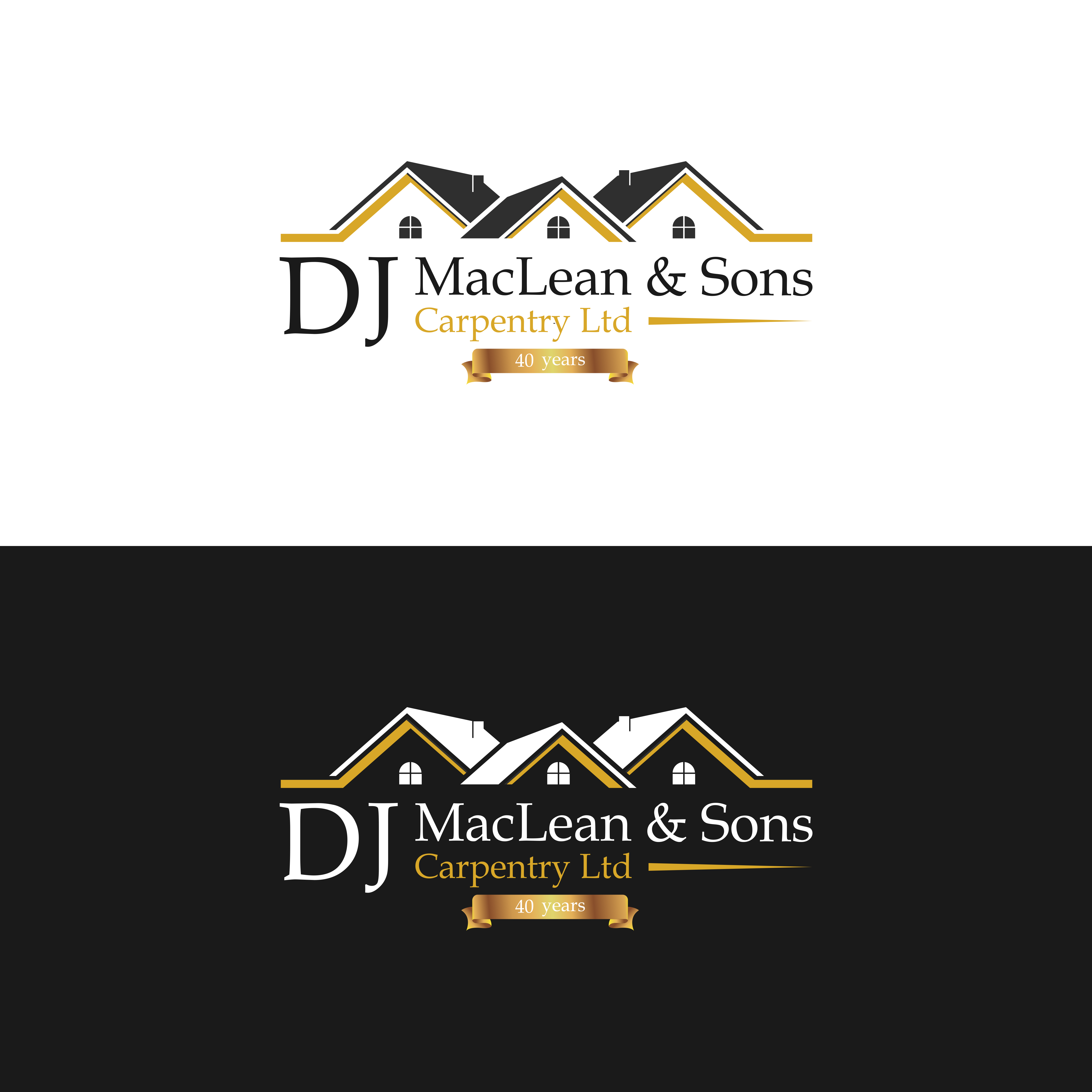 Logo Design by Rucika_ for D.J MacLean & Sons Carpentry Ltd. | Design: #37157709