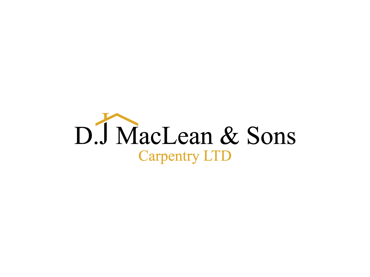 Logo Design by bandisign for D.J MacLean & Sons Carpentry Ltd. | Design #37153275