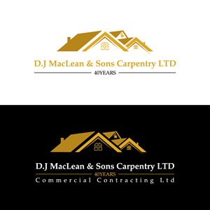 Logo Design by conghooooooo for D.J MacLean & Sons Carpentry Ltd. | Design: #37142131
