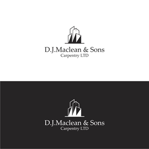 Logo Design by puputkete for D.J MacLean & Sons Carpentry Ltd. | Design: #37150941