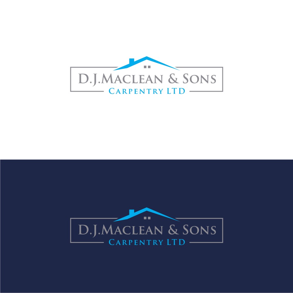 Logo Design by puputkete for D.J MacLean & Sons Carpentry Ltd. | Design #37156101