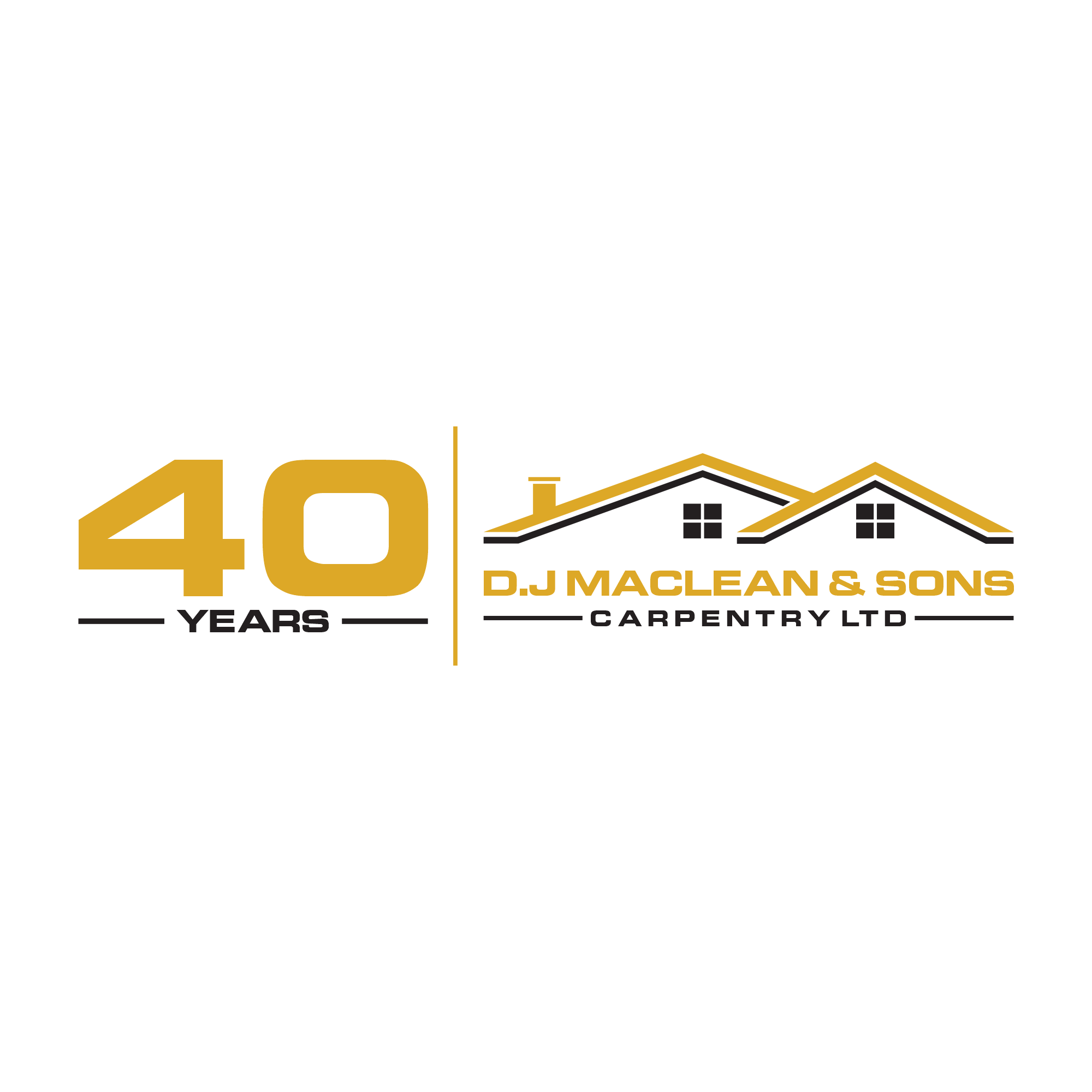 Logo Design by andreaslucky for D.J MacLean & Sons Carpentry Ltd. | Design #37139230