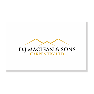 Logo Design by art to for D.J MacLean & Sons Carpentry Ltd. | Design: #37141126