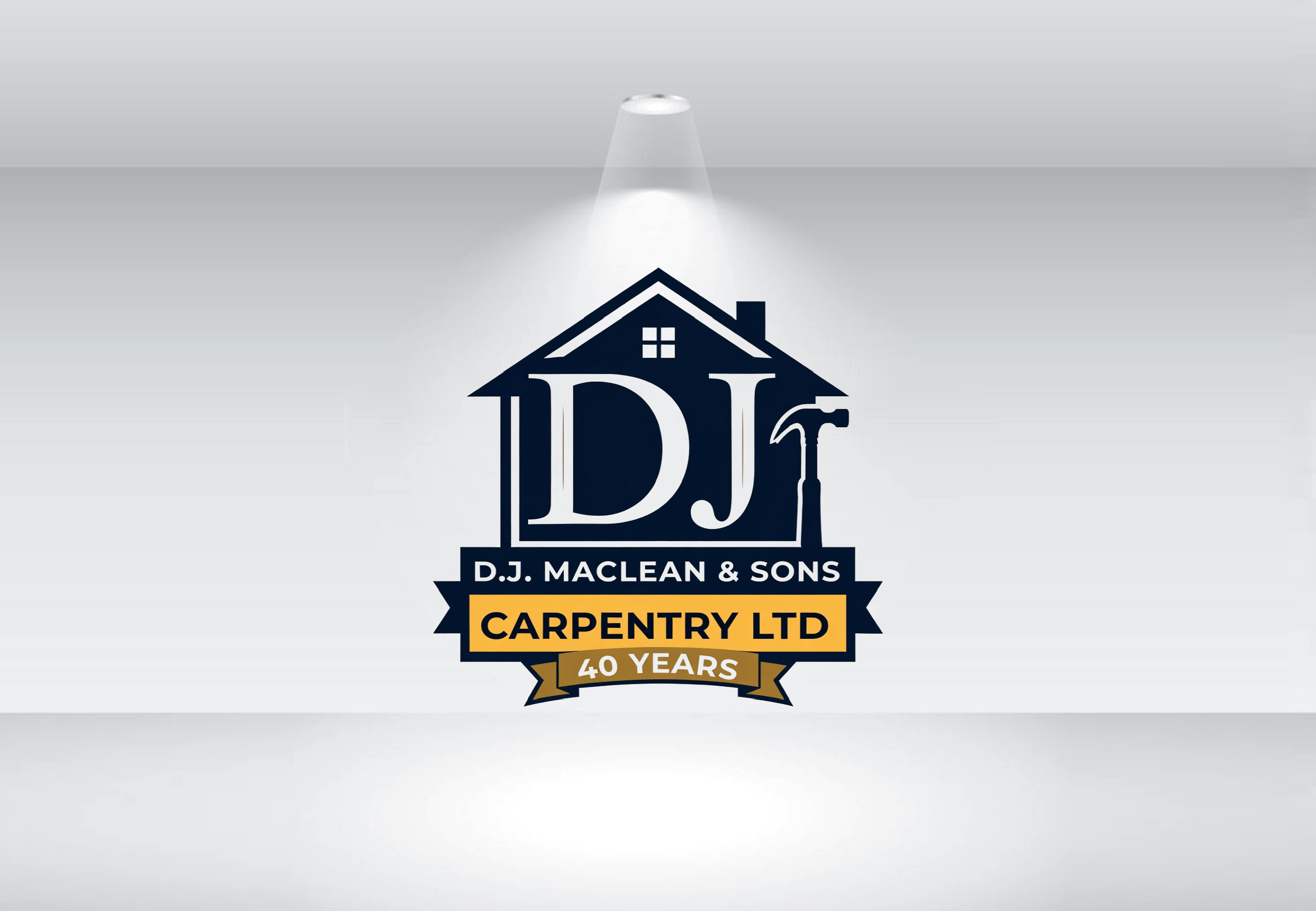 Logo Design by GraphiqueLab for D.J MacLean & Sons Carpentry Ltd. | Design #37147387