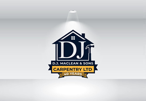 Logo Design by GraphiqueLab for D.J MacLean & Sons Carpentry Ltd. | Design: #37147387