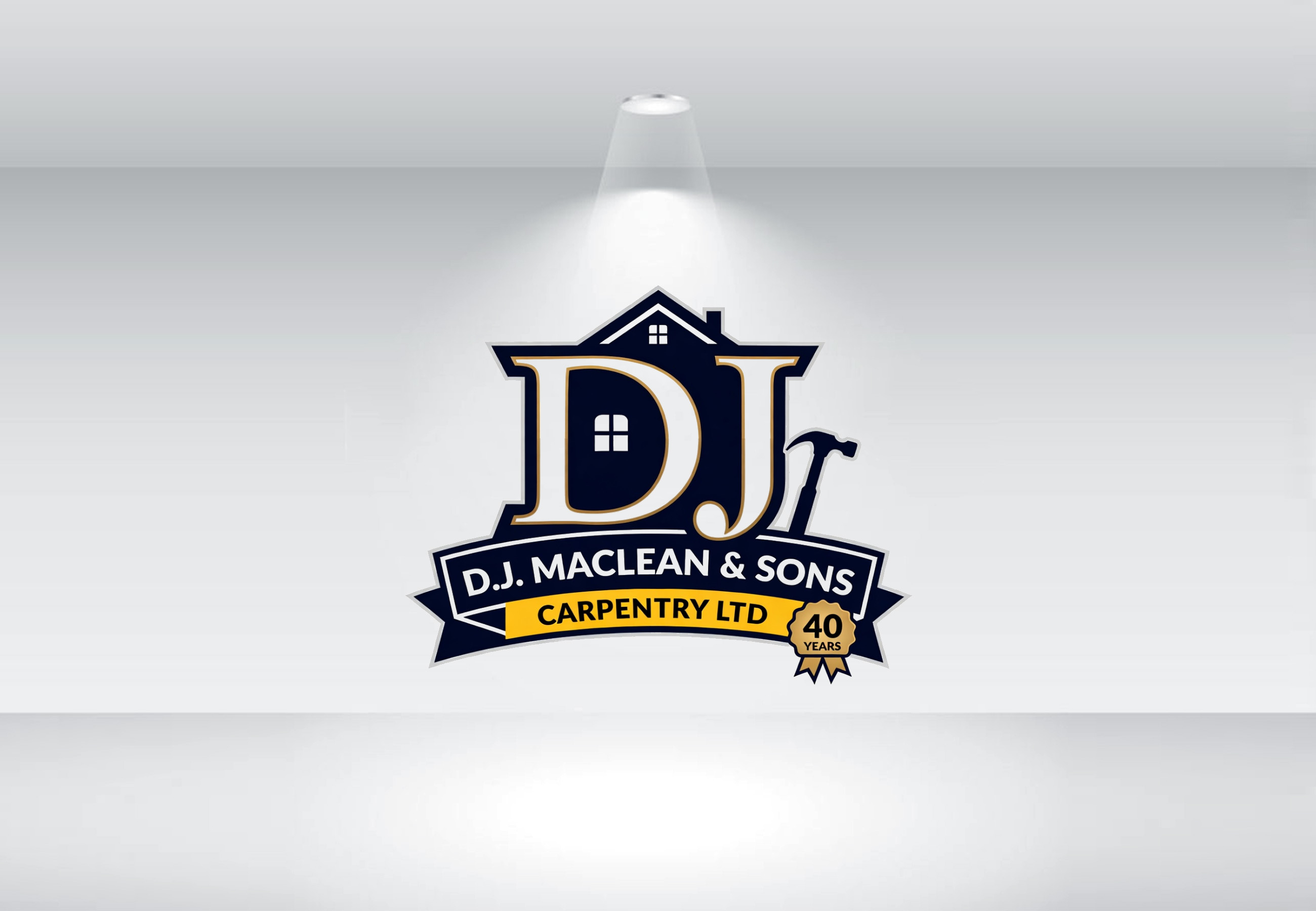 Logo Design by GraphiqueLab for D.J MacLean & Sons Carpentry Ltd. | Design #37147388