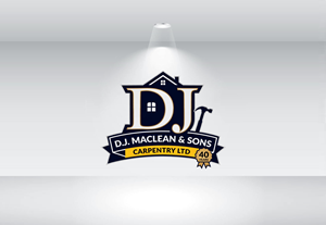 Logo Design by GraphiqueLab for D.J MacLean & Sons Carpentry Ltd. | Design: #37147388