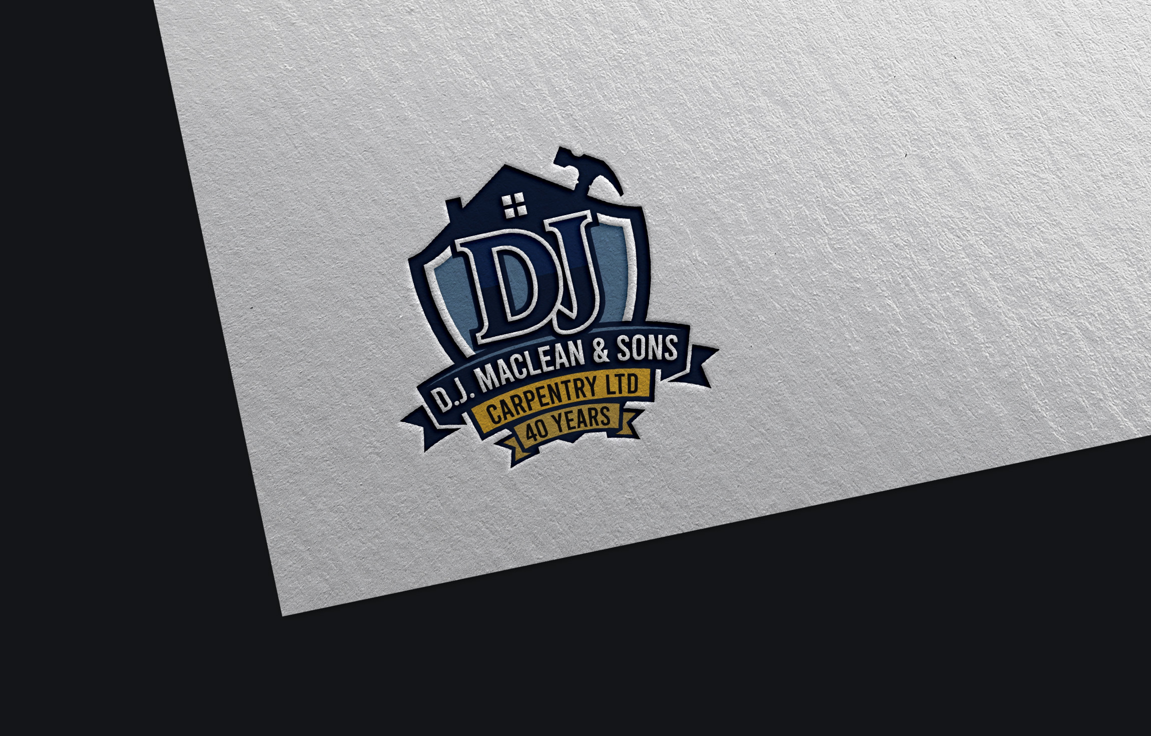 Design de Logo par GraphiqueLab pour D.J MacLean & Sons Carpentry Ltd. | Design #37147391