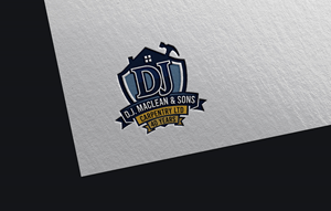 Logo Design by GraphiqueLab for D.J MacLean & Sons Carpentry Ltd. | Design: #37147391