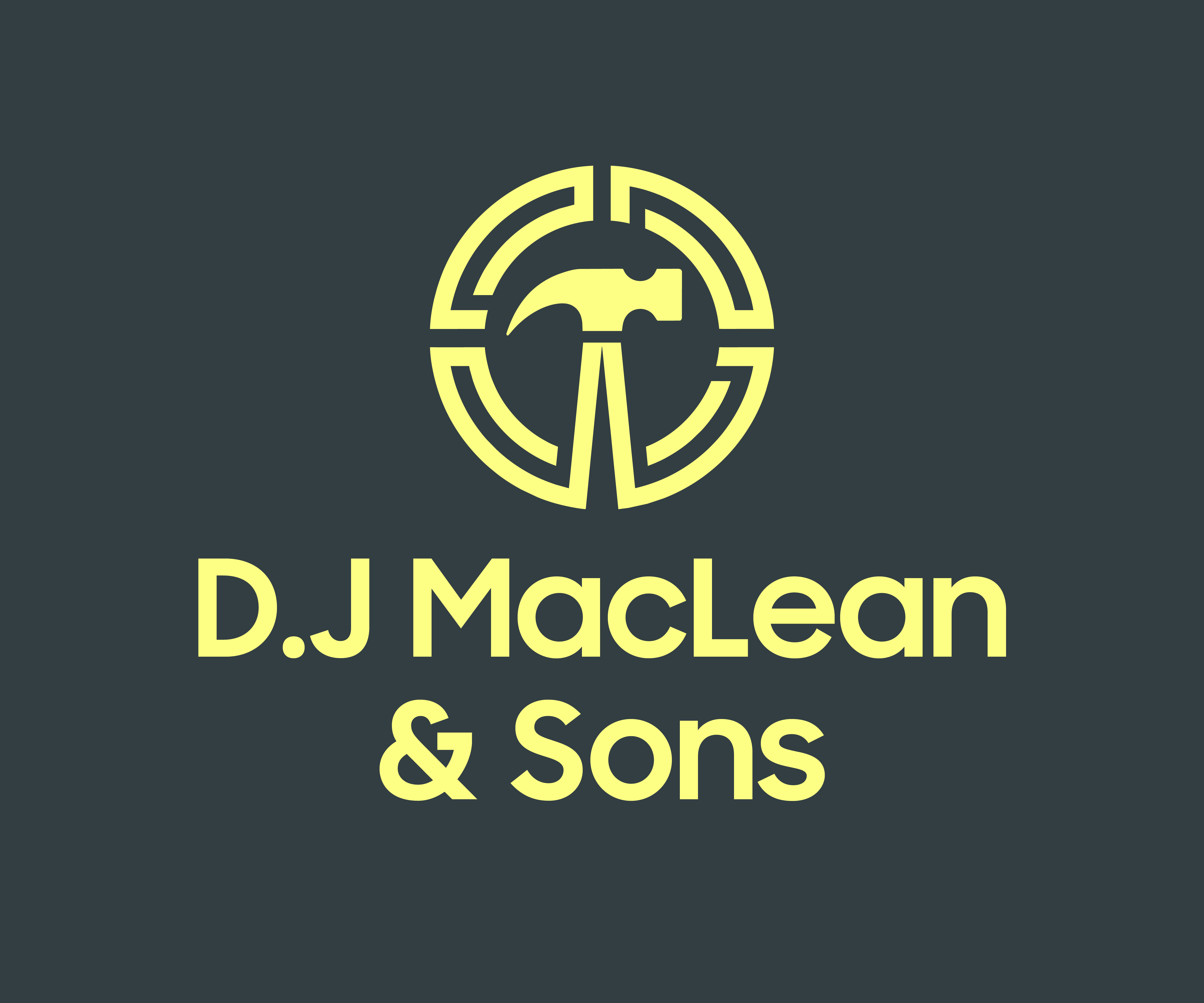 Logo Design by Fredericm for D.J MacLean & Sons Carpentry Ltd. | Design #37146777