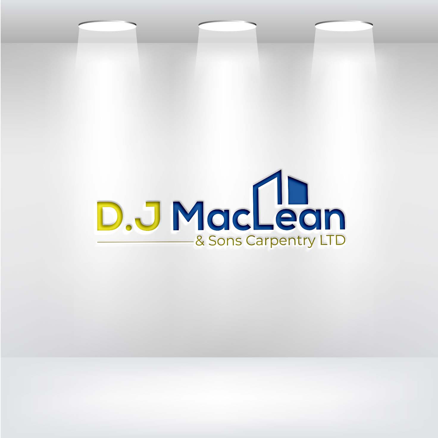 Design de Logo par RobloxPro pour D.J MacLean & Sons Carpentry Ltd. | Design #37148145