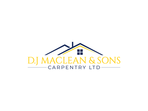 Logo Design by RobloxPro for D.J MacLean & Sons Carpentry Ltd. | Design: #37148147