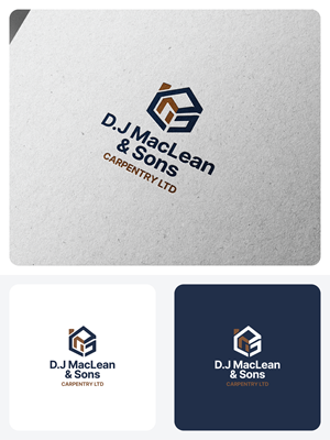 Design de Logo par raju.creative pour D.J MacLean & Sons Carpentry Ltd. | Design #37141591