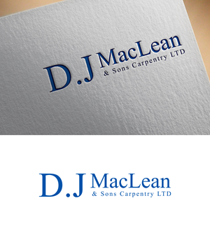 Logo Design by Mehedi100 for D.J MacLean & Sons Carpentry Ltd. | Design: #37144989