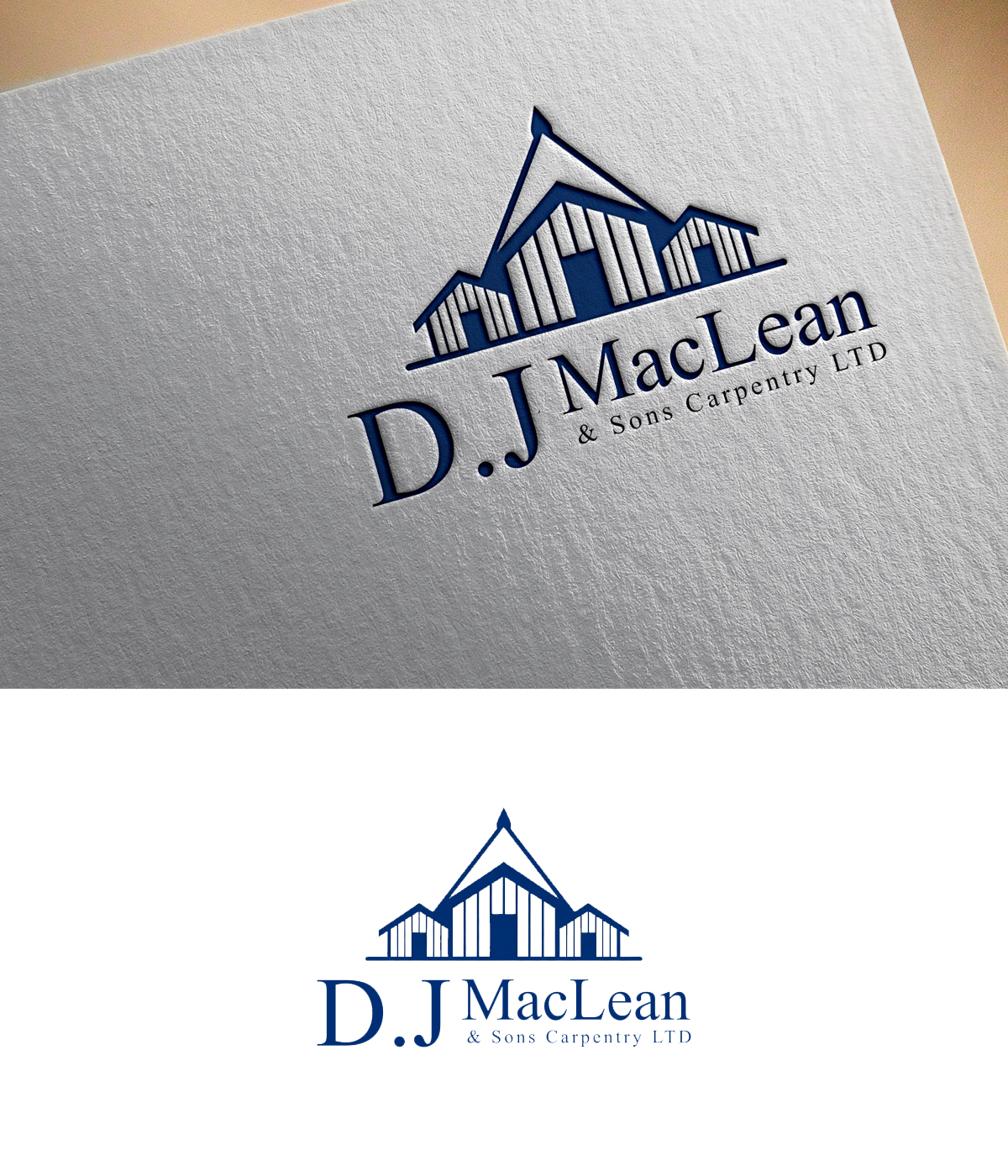 Logo Design by Mehedi100 for D.J MacLean & Sons Carpentry Ltd. | Design #37144990