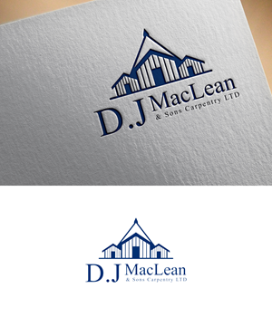 Logo Design by Mehedi100 for D.J MacLean & Sons Carpentry Ltd. | Design: #37144990