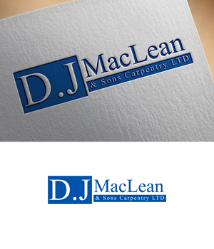 Logo Design by Mehedi100 for D.J MacLean & Sons Carpentry Ltd. | Design: #37144991