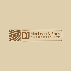 Logo Design by Let Me Art for D.J MacLean & Sons Carpentry Ltd. | Design: #37144887