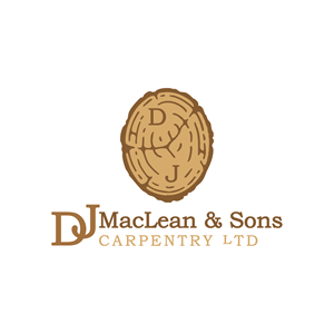 Logo Design by Let Me Art for D.J MacLean & Sons Carpentry Ltd. | Design: #37144888