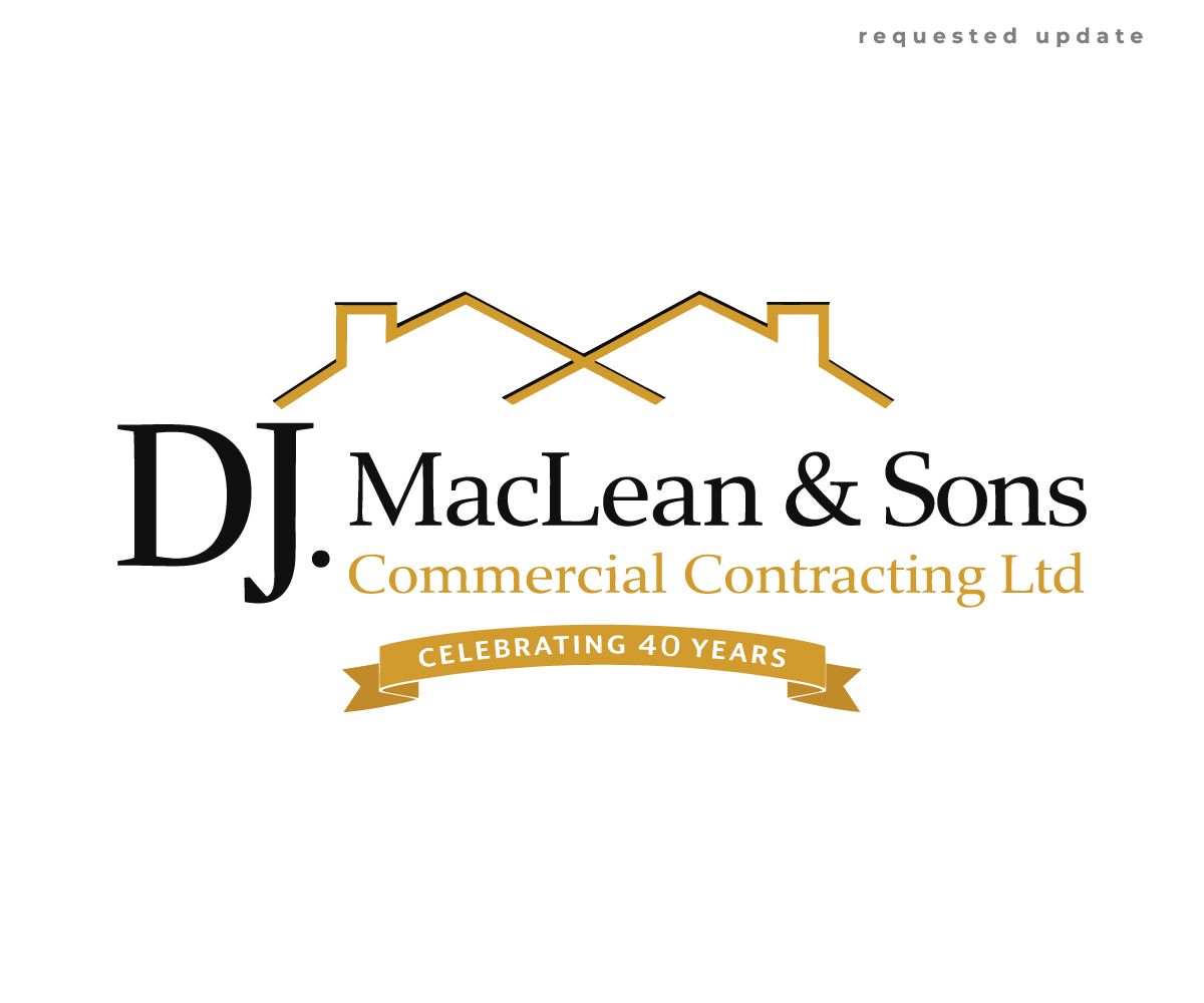 Logo Design by __Alom__ for D.J MacLean & Sons Carpentry Ltd. | Design #37146431