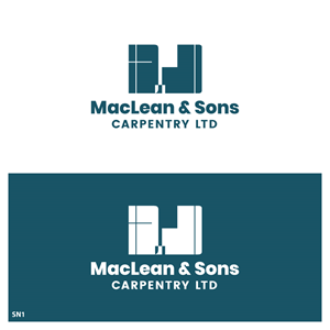 Logo Design by Sujit Banerjee for D.J MacLean & Sons Carpentry Ltd. | Design: #37140717