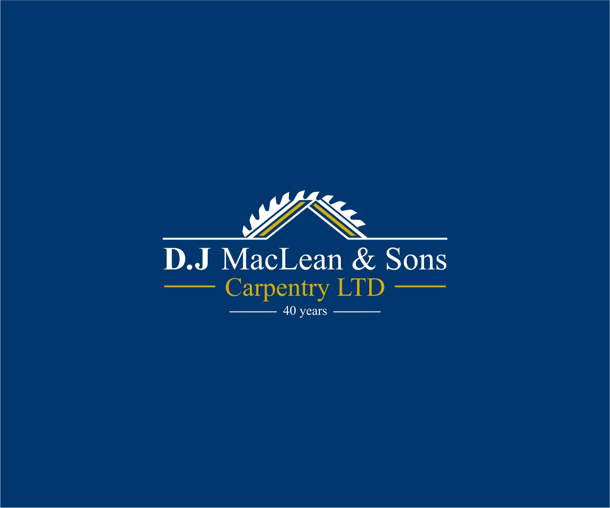Logo Design by Logocraft for D.J MacLean & Sons Carpentry Ltd. | Design #37140530