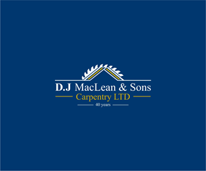 Logo Design by Logocraft for D.J MacLean & Sons Carpentry Ltd. | Design: #37140530