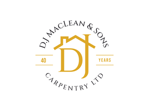 Logo Design by rddesign1992 for D.J MacLean & Sons Carpentry Ltd. | Design: #37140499