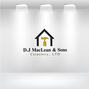 Logo Design by Deziners Zone for D.J MacLean & Sons Carpentry Ltd. | Design: #37141389