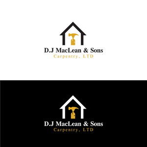 Logo Design by Deziners Zone for D.J MacLean & Sons Carpentry Ltd. | Design: #37141392