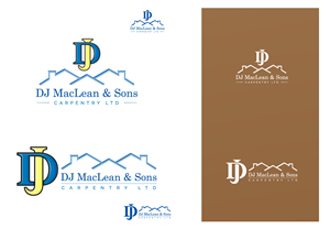 Logo Design by creativelogodesigner86 for D.J MacLean & Sons Carpentry Ltd. | Design: #37140332