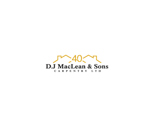 Logo Design by Mystrix for D.J MacLean & Sons Carpentry Ltd. | Design: #37140865