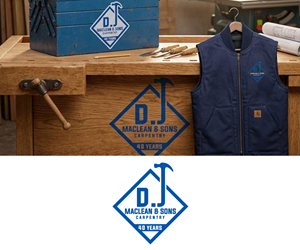 Logo Design by Ansh Design for D.J MacLean & Sons Carpentry Ltd. | Design: #37141036