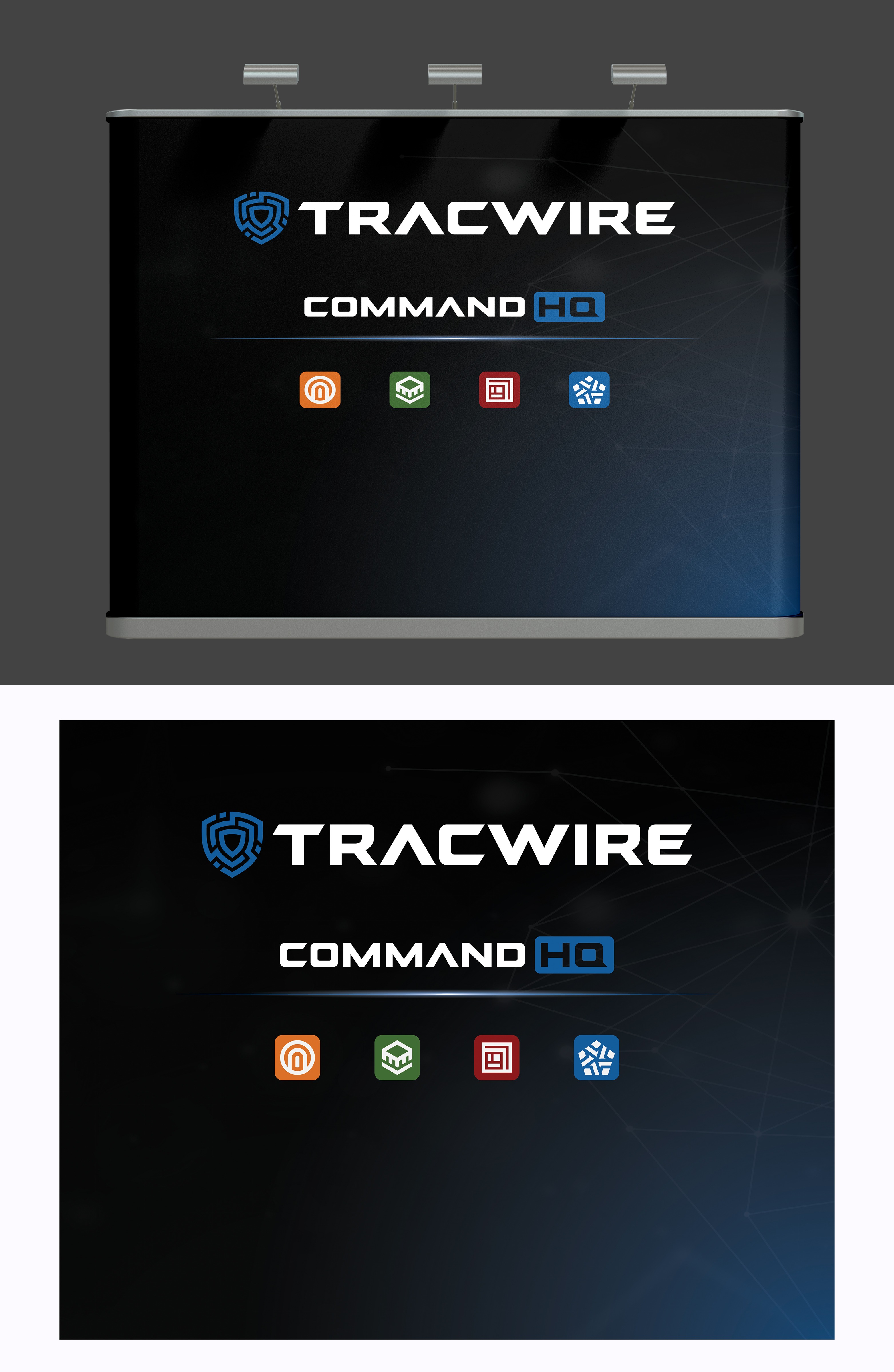 Messestand-Design von Impressive Designs für Tracwire Inc | Design #37140626