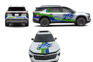 Diseño de Rotulación de Vehículo por erikdesign para Elite Exterior Cleaning & Maintenance Co. | Diseño: #37143750