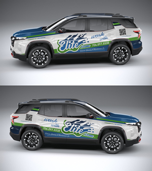 Diseño de Rotulación de Vehículo por Virgy priatna putra para Elite Exterior Cleaning & Maintenance Co. | Diseño #37145749
