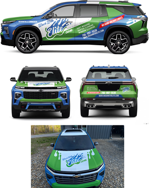 Diseño de Rotulación de Vehículo por icirotrisna para Elite Exterior Cleaning & Maintenance Co. | Diseño #37143673
