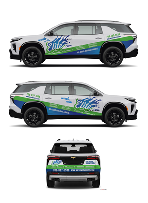 Diseño de Rotulación de Vehículo por Wrapcia para Elite Exterior Cleaning & Maintenance Co. | Diseño: #37143891