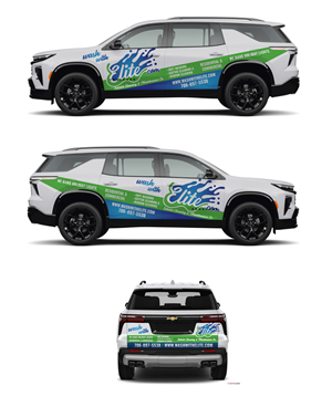 Diseño de Rotulación de Vehículo por Wrapcia para Elite Exterior Cleaning & Maintenance Co. | Diseño: #37143894