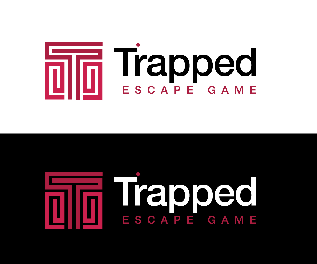 Logo Design by Adi Graphics for Trapped Escape Game | Design #37158312
