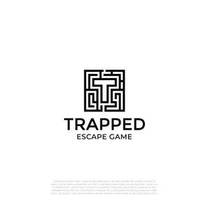 Logo Design by LogoEon for Trapped Escape Game | Design: #37143435