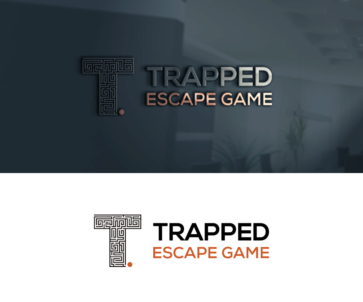 Logo Design by Nadim_art for Trapped Escape Game | Design #37154837